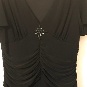 Evan -Picone Black Dress -12
